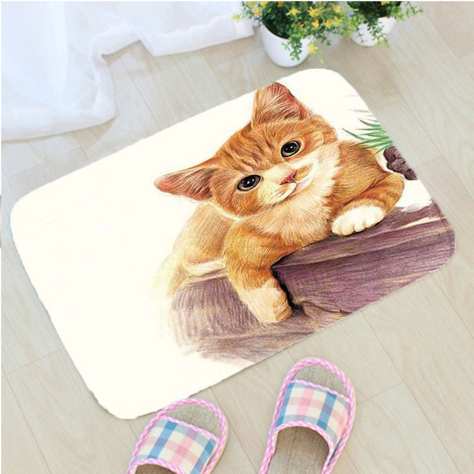 Cute Cat Dog Doormat