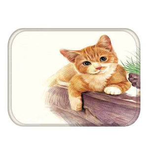 Cute Cat Dog Doormat