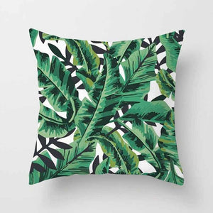 Tropical Plants Pillow Case