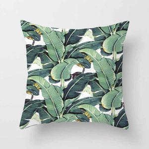 Tropical Plants Pillow Case