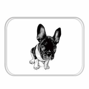 Creative French Bulldog Printing Bath Mat