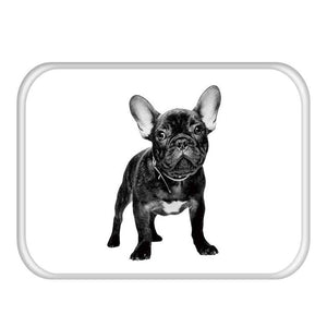 Creative French Bulldog Printing Bath Mat