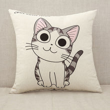 Load image into Gallery viewer, Cute Cartoon Cat Pillow Case