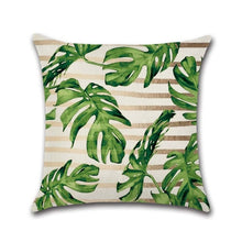 Load image into Gallery viewer, Tropical Plants Pillow Case