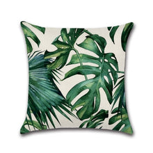 Load image into Gallery viewer, Tropical Plants Pillow Case