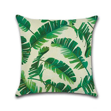 Load image into Gallery viewer, Tropical Plants Pillow Case