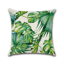 Load image into Gallery viewer, Tropical Plants Pillow Case