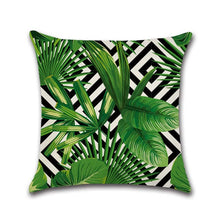 Load image into Gallery viewer, Tropical Plants Pillow Case