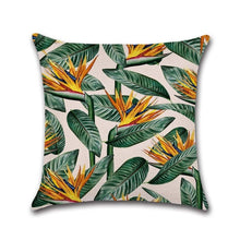 Load image into Gallery viewer, Tropical Plants Pillow Case