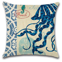 Load image into Gallery viewer, Sea Animal Printed Pillow Case