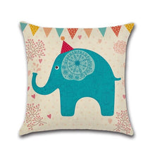 Load image into Gallery viewer, Cute Cartoon Elephant Pillow Case