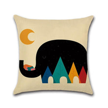 Load image into Gallery viewer, Cute Cartoon Elephant Pillow Case