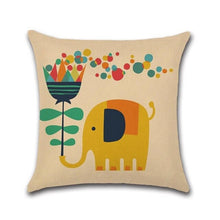 Load image into Gallery viewer, Cute Cartoon Elephant Pillow Case