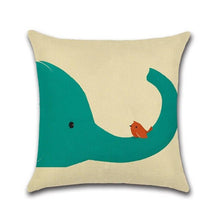 Load image into Gallery viewer, Cute Cartoon Elephant Pillow Case