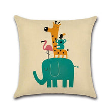 Load image into Gallery viewer, Cute Cartoon Elephant Pillow Case