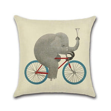 Load image into Gallery viewer, Cute Cartoon Elephant Pillow Case