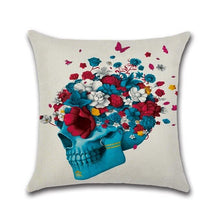 Load image into Gallery viewer, Skull Pattern Pillow Case