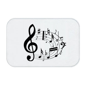 Music Notes Printing Doormat