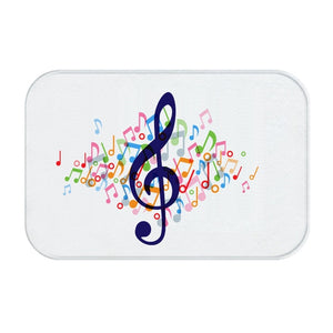 Music Notes Printing Doormat