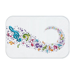 Music Notes Printing Doormat