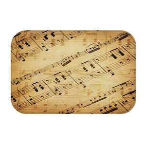 Music Notes Printing Doormat