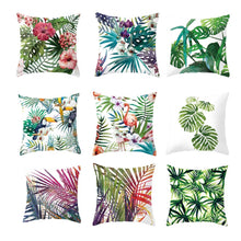 Load image into Gallery viewer, Tropical Plants Pillow Case