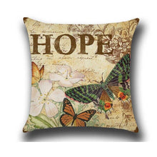 Load image into Gallery viewer, Butterfly Printed Pillowcase