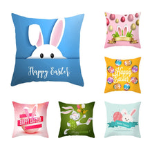 Load image into Gallery viewer, Happy Easter Throw Pillow Case