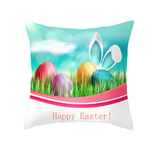 Load image into Gallery viewer, Happy Easter Throw Pillow Case