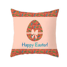 Load image into Gallery viewer, Happy Easter Throw Pillow Case