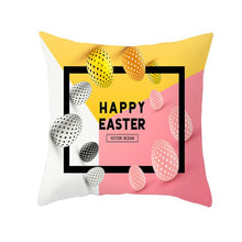 Load image into Gallery viewer, Happy Easter Throw Pillow Case