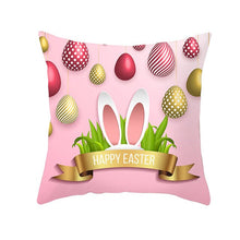 Load image into Gallery viewer, Happy Easter Throw Pillow Case