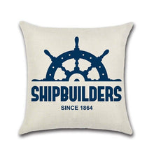 Load image into Gallery viewer, Sea Style Ship Decorative Pillowcases