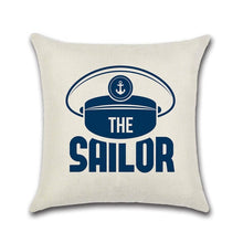 Load image into Gallery viewer, Sea Style Ship Decorative Pillowcases