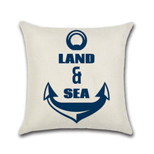 Load image into Gallery viewer, Sea Style Ship Decorative Pillowcases