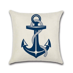 Sea Style Ship Decorative Pillowcases