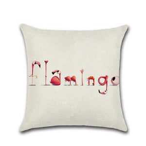 Flamingo Printed Pillowcase