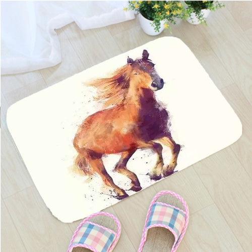 Cartoon Animal Fox Bath Mat