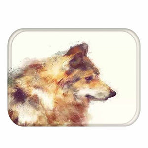 Cartoon Animal Fox Bath Mat