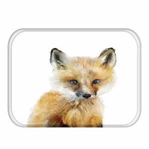 Cartoon Animal Fox Bath Mat